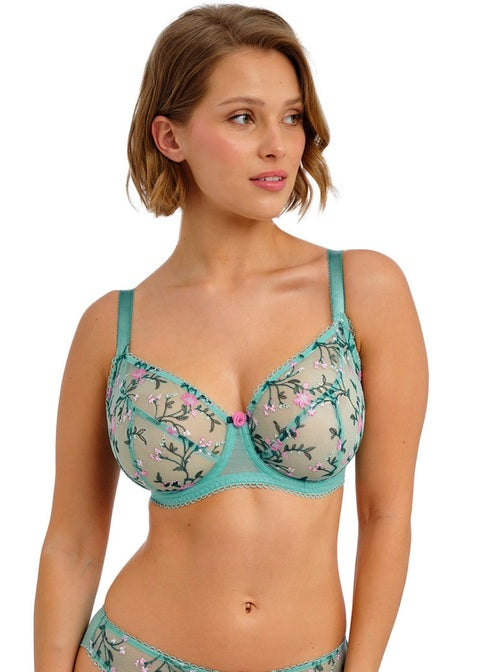 FREYA - Love Crush Plunge Bra in Aqua Haze