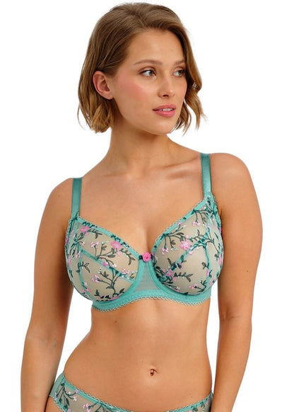 FREYA - Love Crush Plunge Bra in Aqua Haze