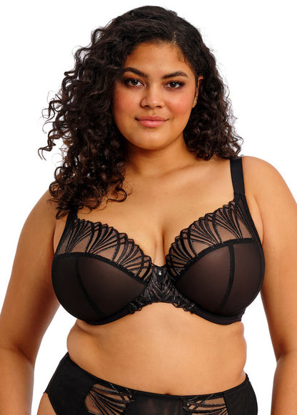 ELOMI - Reja Plunge Bra in Black