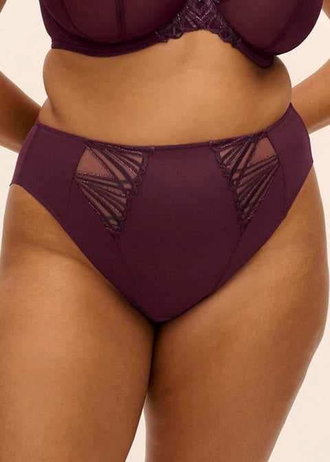 Elomi - Reja Brazilian Brief in fig