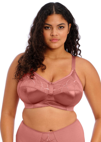 ELOMI - Cate Non Wired Bra in Rosewood