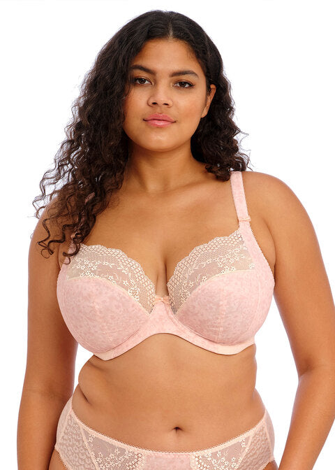 ELOMI - Lucie Pale Blush Uw Plunge Bra - Stretch