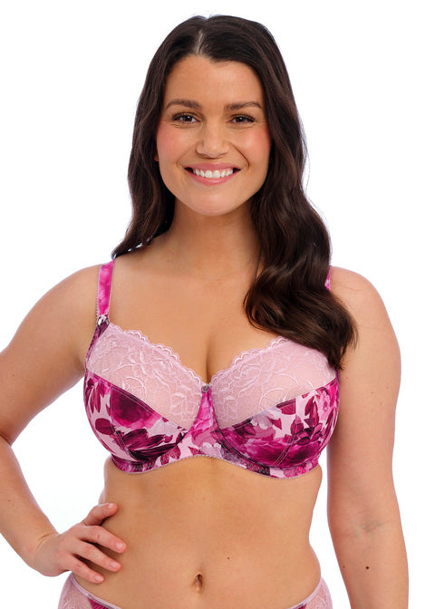 Pippa Uw Side Support Bra in Raspberry Ripple