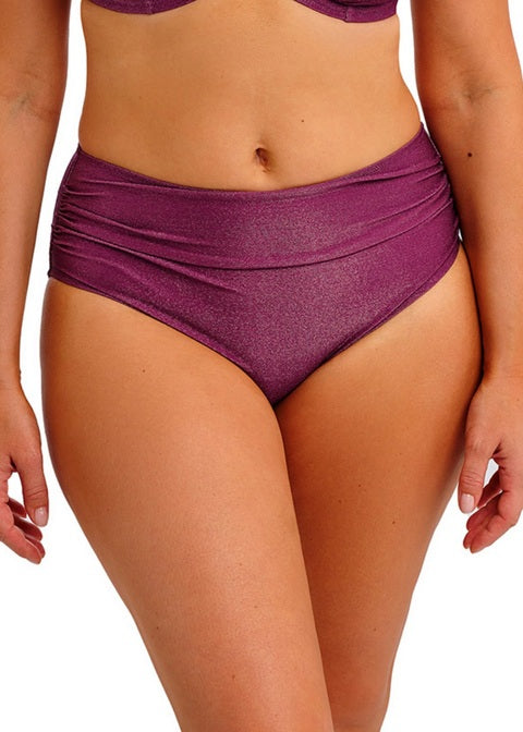 FANTASIE - Paros Coast Full Bikini Brief in Berry Shimmer
