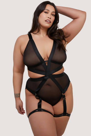 ANON SECRETS - ETTA STRAP BODY IN BLACK