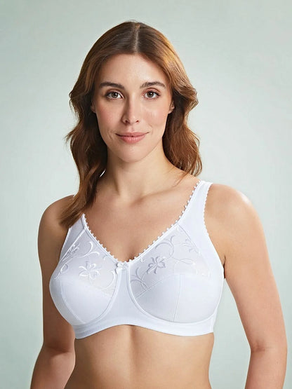 Royce - Grace Wirefree Bra - White