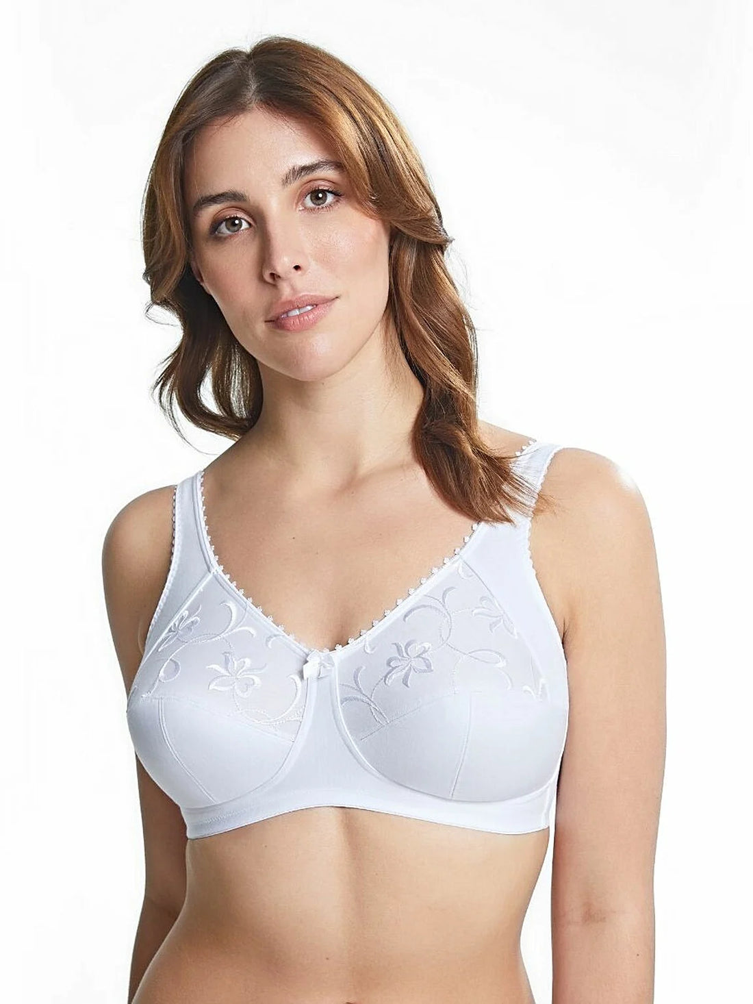 Royce - Grace Wirefree Bra - White