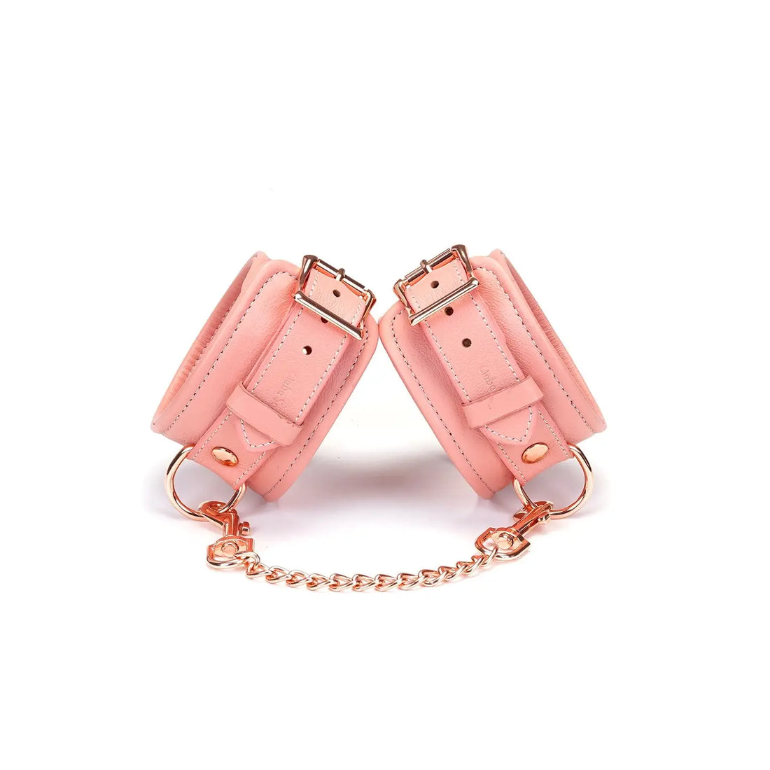 ANON SECRETS - Pink Dream LEATHER ANKLE CUFFS