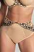 PANACHE - ENVY DEEP BRIEF IN SAND AND BLACK