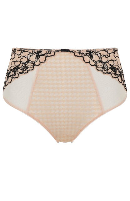 PANACHE - ENVY DEEP BRIEF IN SAND AND BLACK