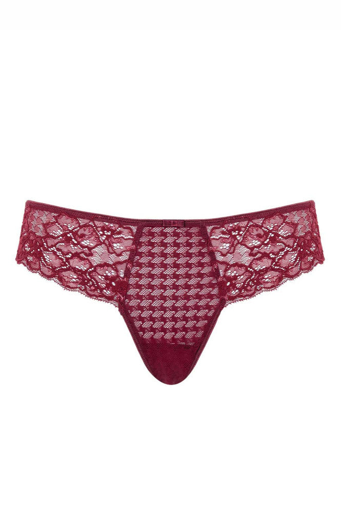 PANACHE - ENVY thong IN sparkling cherry