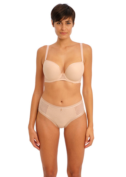 FREYA - Tailored Moulded Plunge T-shirt Bra in Natural Beige