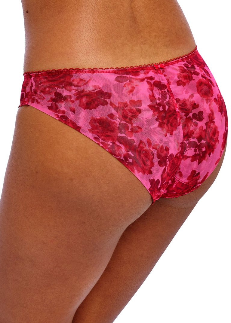 FREYA - Rose Blossom Brief in Red Rose