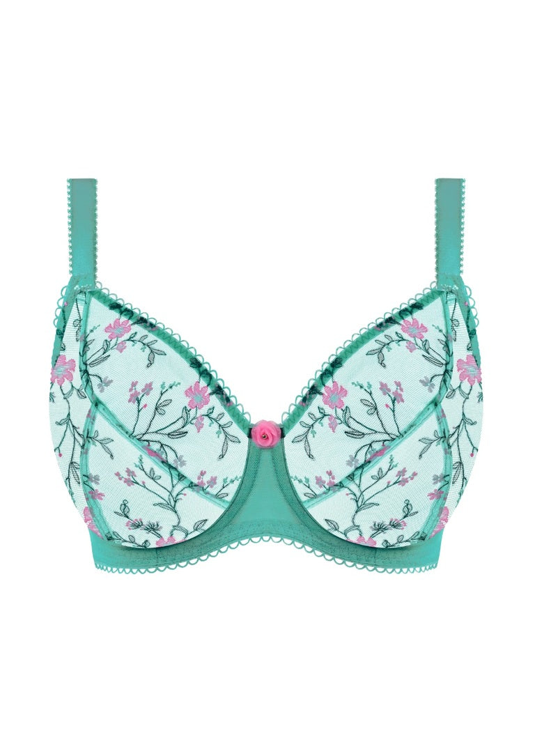 FREYA - Love Crush Plunge Bra in Aqua Haze