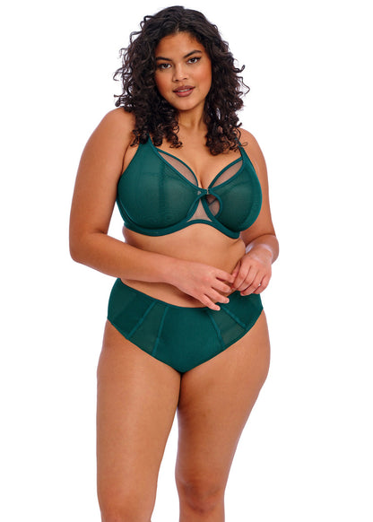 ELOMI - KINTAI PLUNGE BRA IN DEEP TEAL