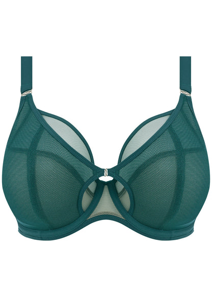 ELOMI - KINTAI PLUNGE BRA IN DEEP TEAL