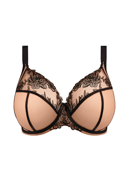 ELOMI - Teagan Cafe Au Lait Uw Plunge Bra