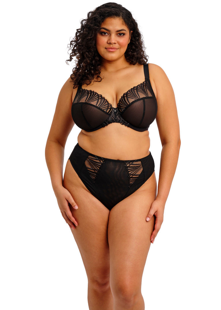 ELOMI - Reja Plunge Bra in Black