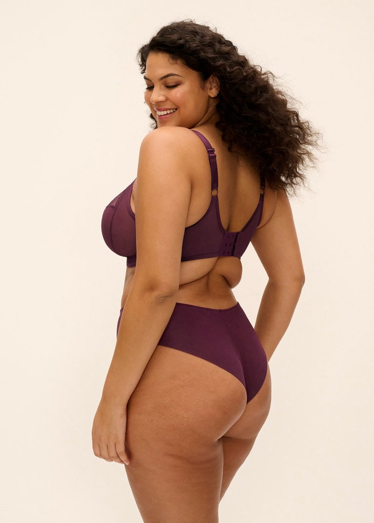 Elomi - Reja Brazilian Brief in fig