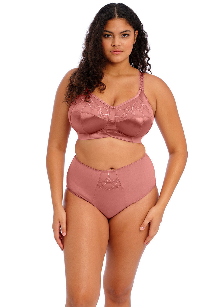 ELOMI - Cate Non Wired Bra in Rosewood