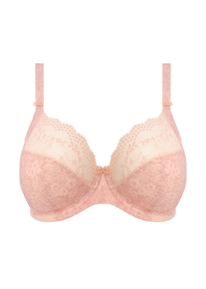 ELOMI - Lucie Pale Blush Uw Plunge Bra - Stretch