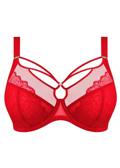 ELOMI - Brianna Uw Plunge Bra in Haute Red