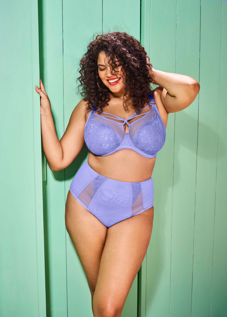 ELOMI - BRIANNA PLUNGE BRA IN JACARANDA