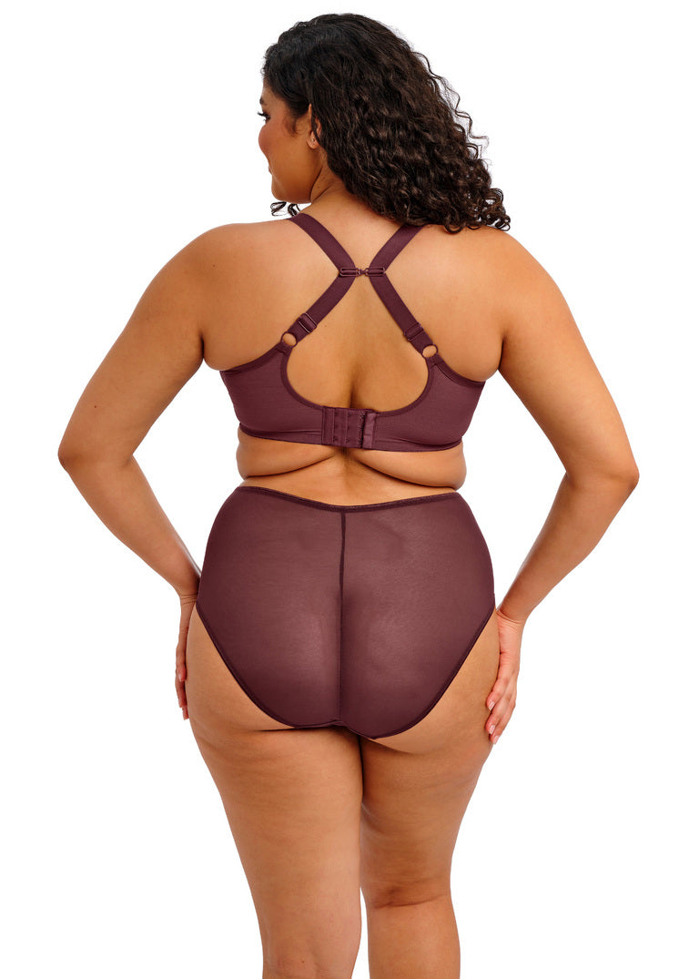 ELOMI - Matilda Sugarplum Uw Plunge Bra in Sugarplum