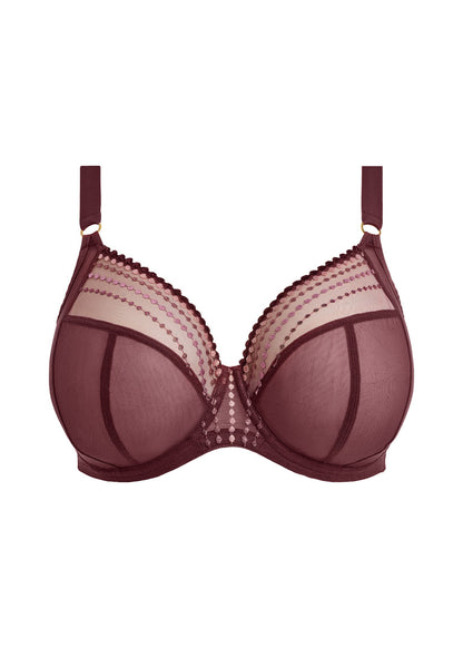 ELOMI - Matilda Sugarplum Uw Plunge Bra in Sugarplum