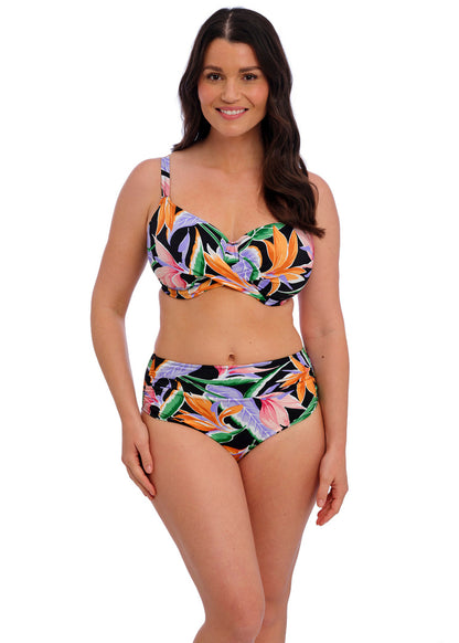 FANTASIE - Mykonos Cove Full Cup Bikini Top in Black