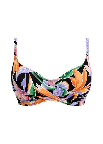 FANTASIE - Mykonos Cove Full Cup Bikini Top in Black