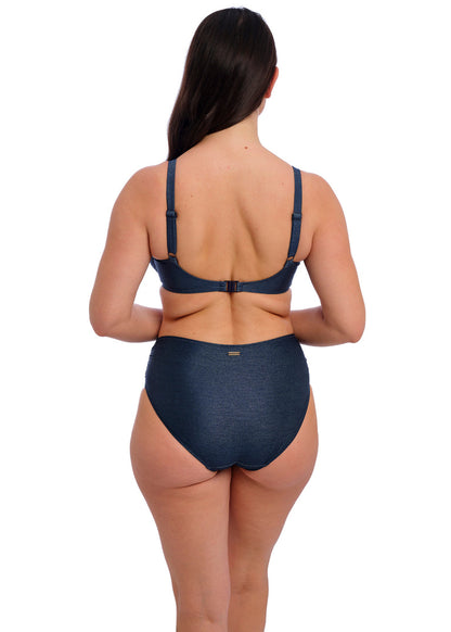 FANTASIE - Paros Coast Uw Gathered Full Cup Bikini Top in Midnight Sparkle