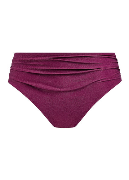 FANTASIE - Paros Coast Full Bikini Brief in Berry Shimmer