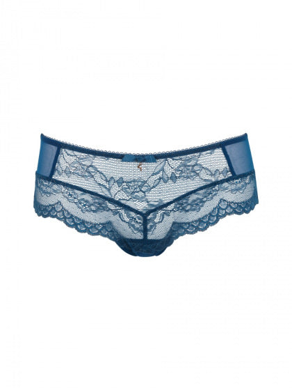 GOSSARD - Superboost Lace Short in deep teal