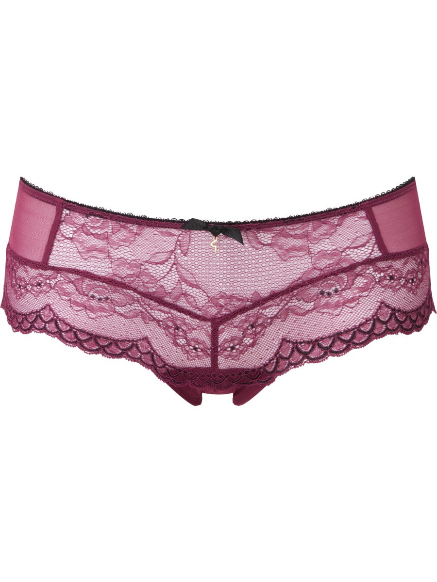 GOSSARD - Superboost Lace Short in Purple Potion