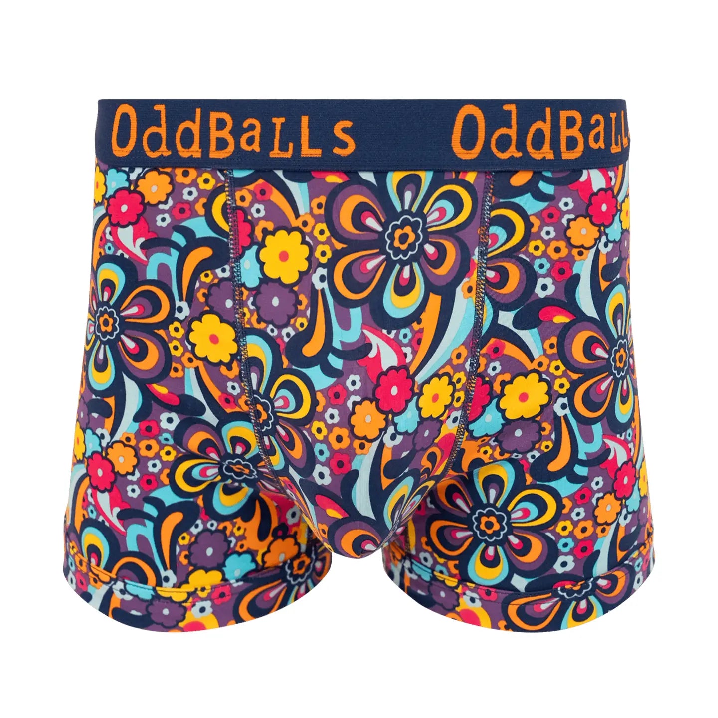 Oddballs - Peace and Love - Mens Cotton Boxer Shorts