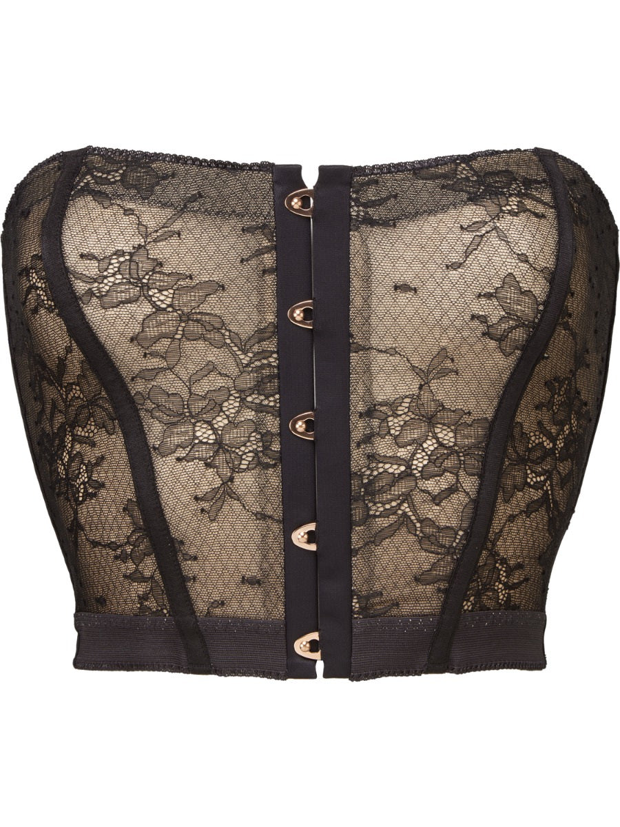 GOSSARD - VIP Retrolution Corset Top - Black