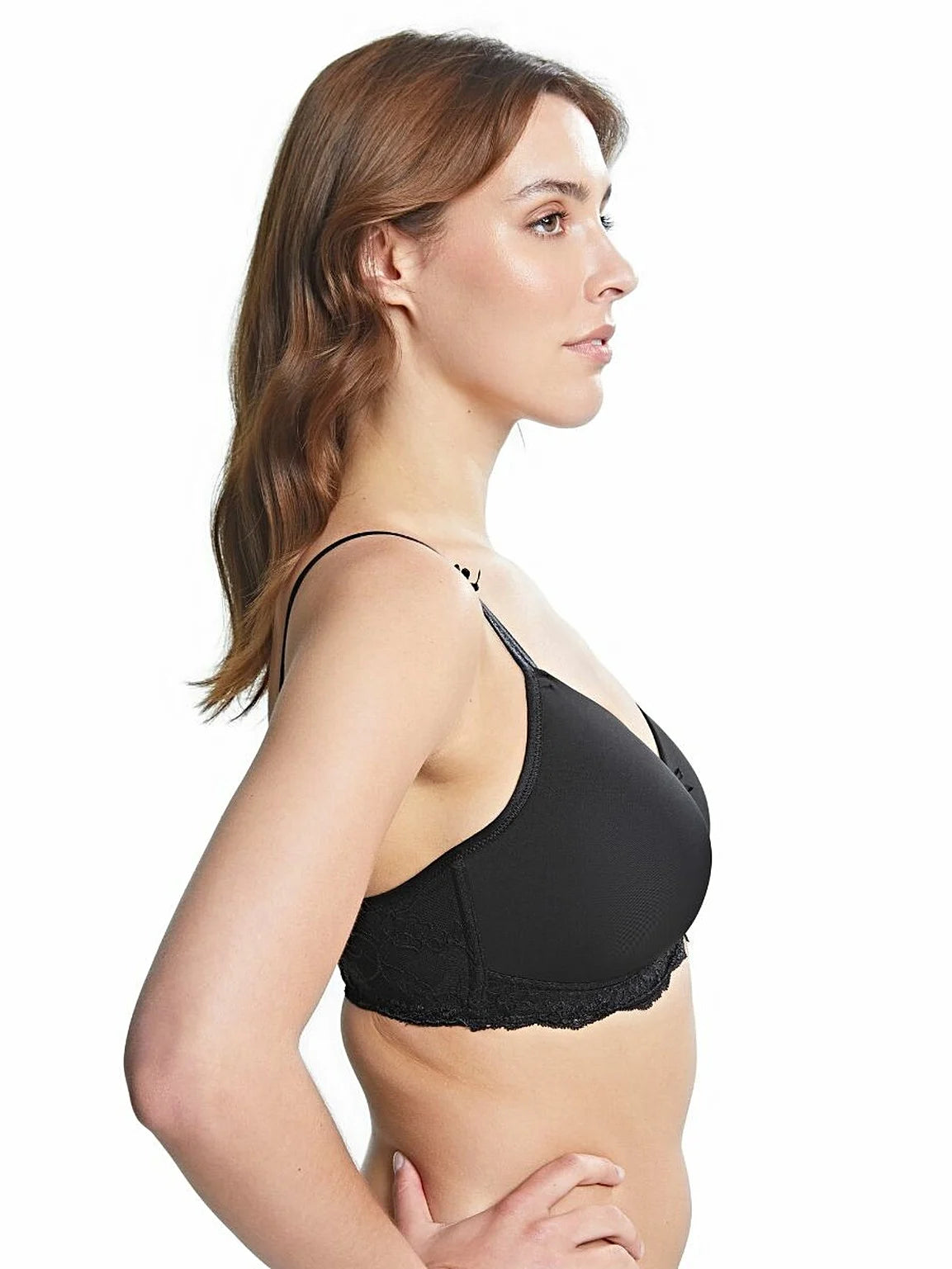 Royce - Georgia Wirefree T-shirt Bra - Black