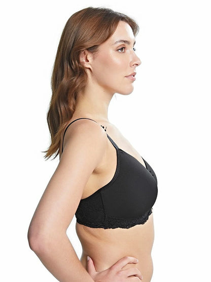 Royce - Georgia Wirefree T-shirt Bra - Black