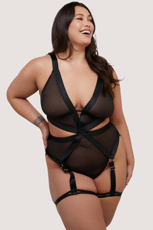 ANON SECRETS - ETTA STRAP BODY IN BLACK