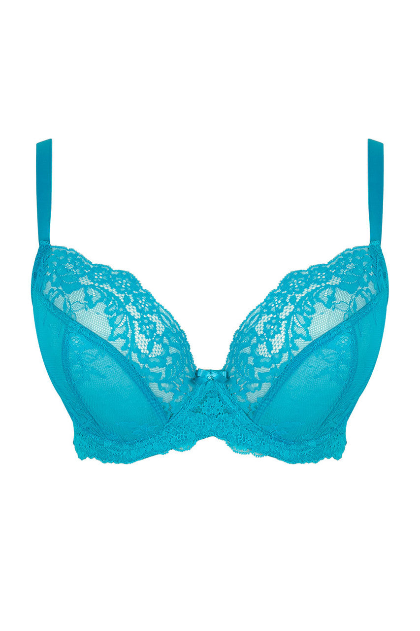 PANACHE - ANA PLUNGE BRA IN Ocean Blue