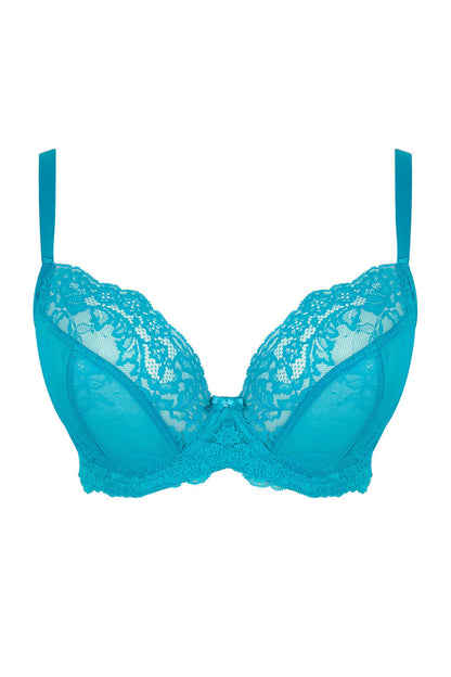 PANACHE - ANA PLUNGE BRA IN Ocean Blue