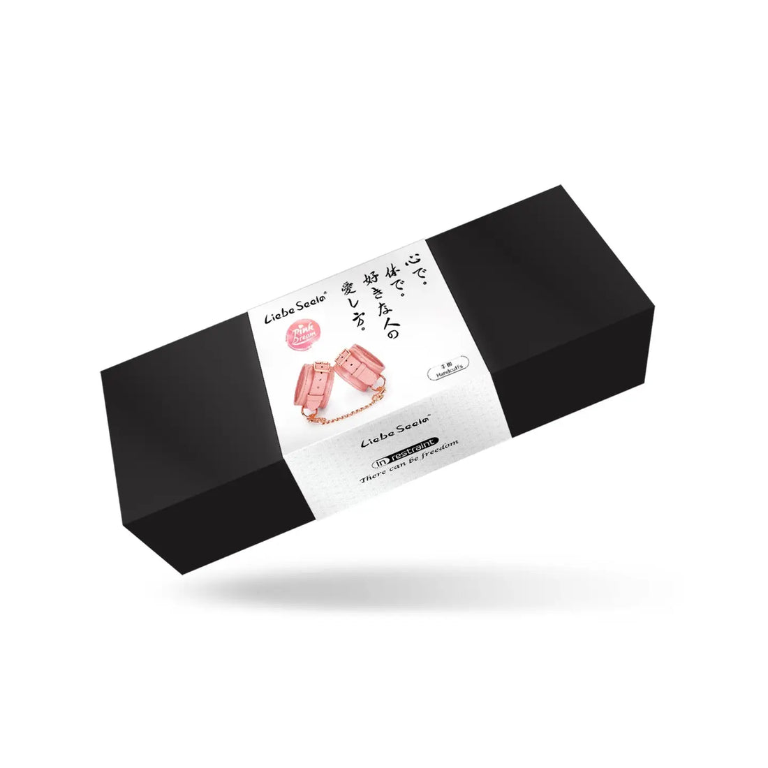 ANON SECRETS - Pink Dream Leather Wrist Cuffs Handcuffs