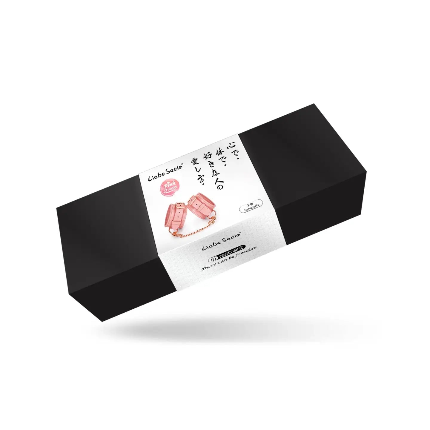 ANON SECRETS - Pink Dream Leather Wrist Cuffs Handcuffs