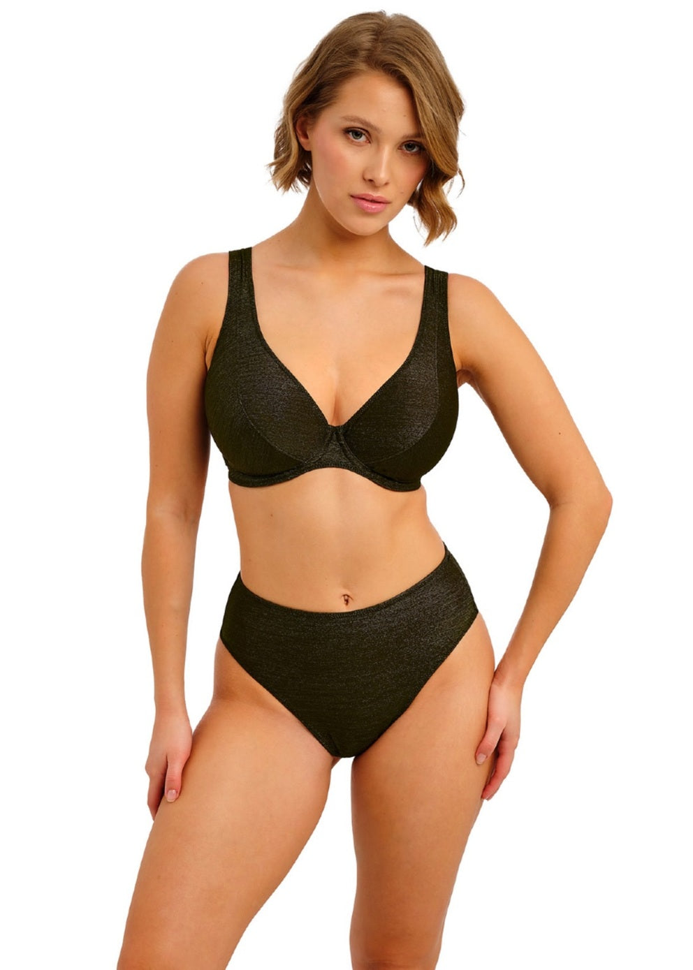 FREYA - Arizona Wave High Apex Bikini Top in Nebula