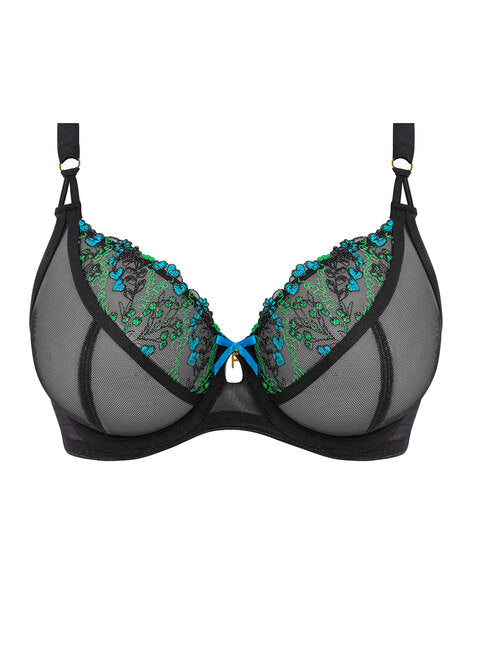 FREYA - Show-Off Plunge Bra in Black