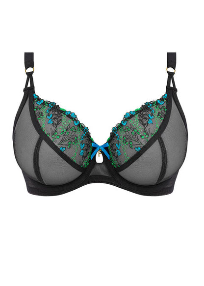 FREYA - Show-Off Plunge Bra in Black