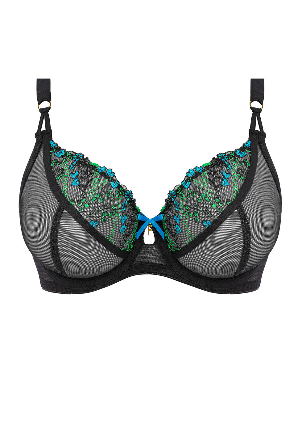 Freya - Show Off Plunge Bra in Black