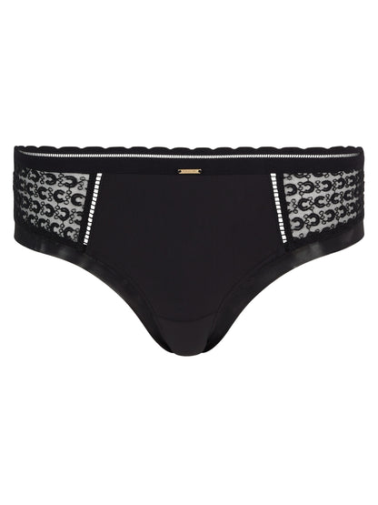 CHANTELLE - MONOGRAM SHORT IN BLACK