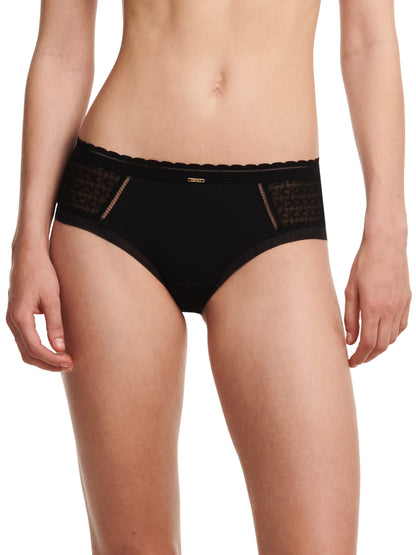 CHANTELLE - MONOGRAM SHORT IN BLACK